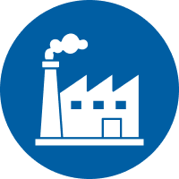 工場のイメージアイコン